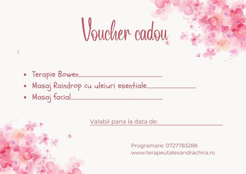 Aesthetic Cream Red Gift Card Voucher